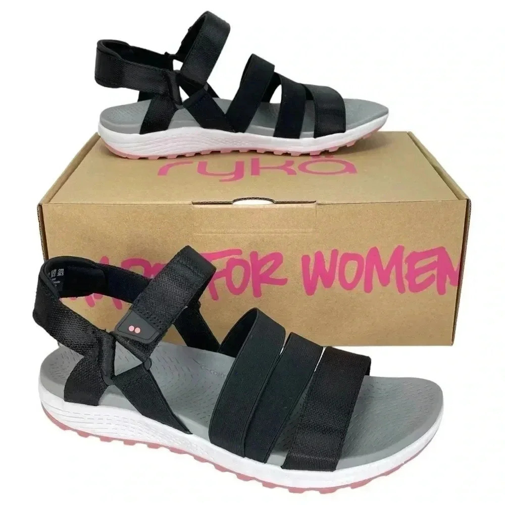 RYKA Keystone Womens Trail Ready Durable Traction Indoor Outdoor Sandals Size 6M - Picture 13 of 13